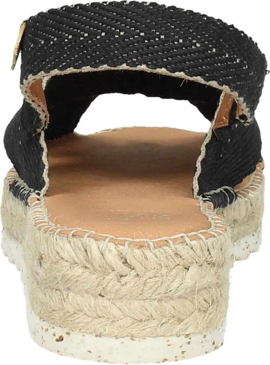 Elvira espadrilles zwart - Dames - Maat 40 - afbeelding 5 van 6