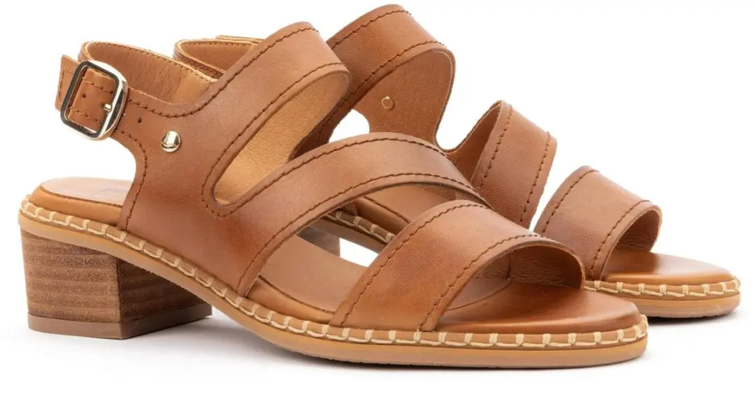 Pikolinos Blanes Bruine Leren Sandalen 40 - afbeelding 6 van 6
