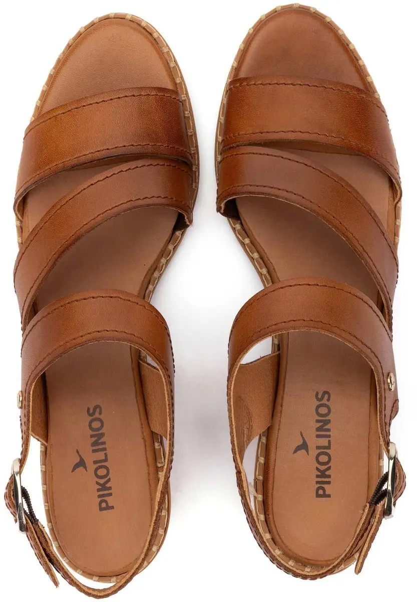 Pikolinos Blanes Bruine Leren Sandalen 40