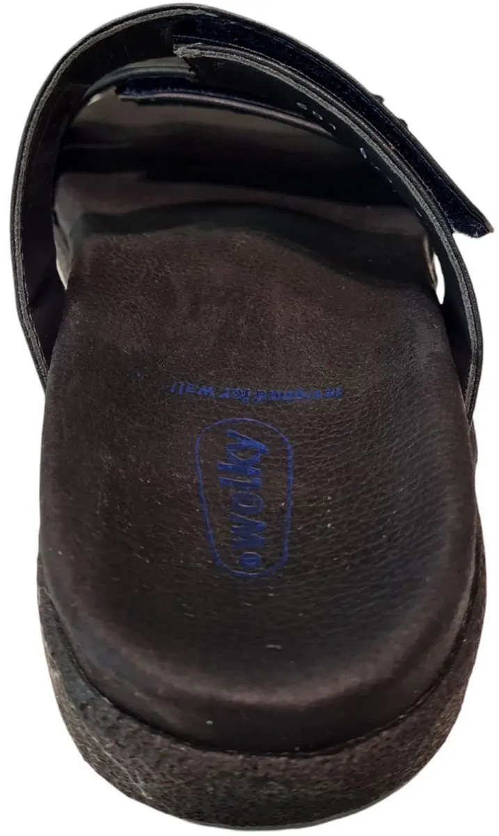 Wolky 0050130 800 Dames Slippers Blauw