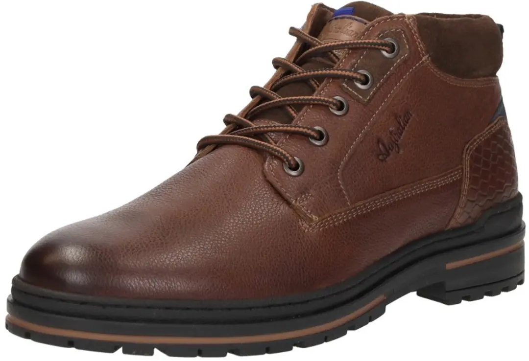 Australian Middelburg Heren Veterschoenen Cognac - Maat 45
