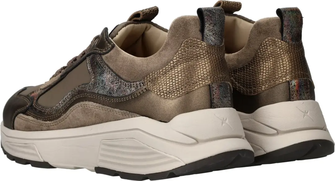 Xsensible Milau Combi Dames Veterschoenen - Taupe 41