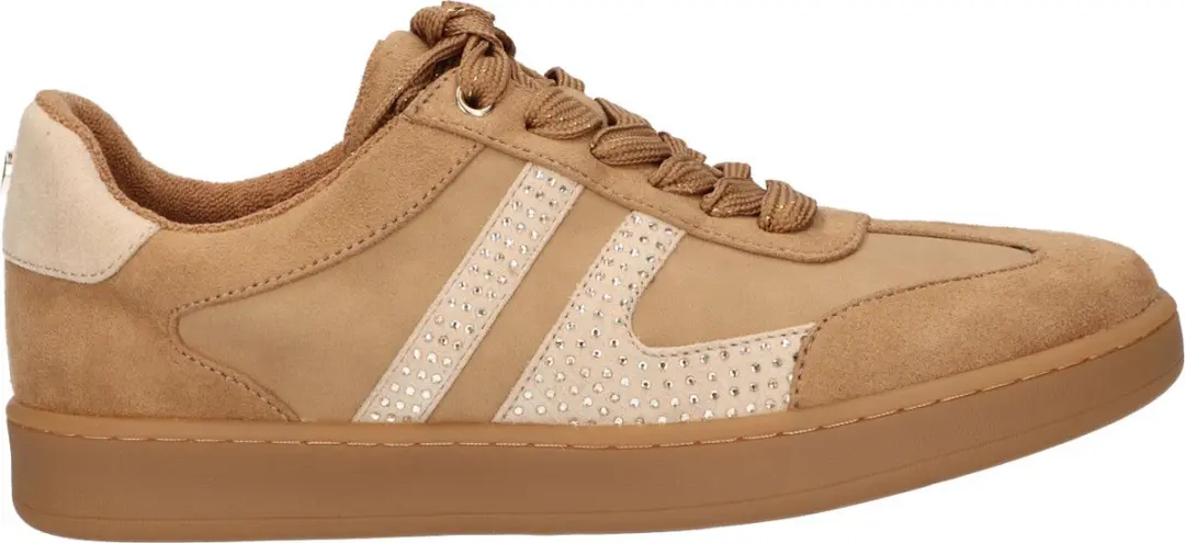 La Strada Sneaker Beige Textiel