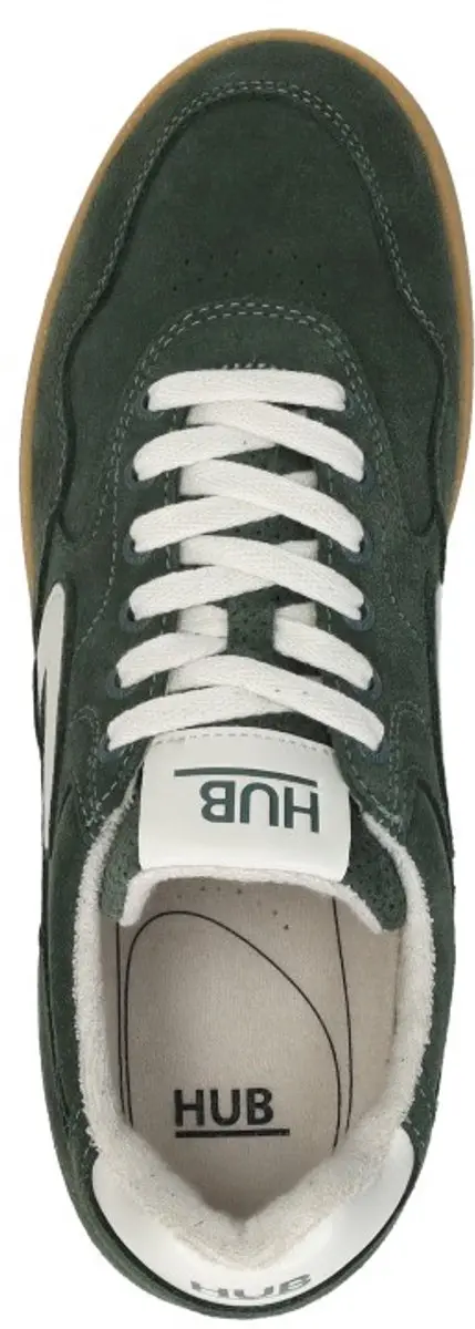 Hub Vancouver Lage Sneakers 43 - Sage Groen/Wit