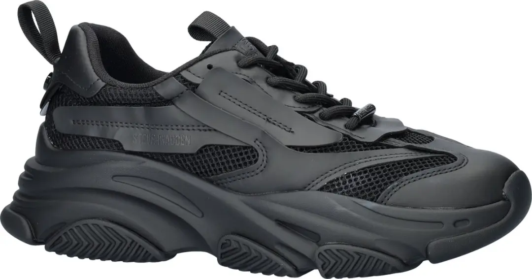 Steve Madden Possess Heren Sneakers - Zwart - Maat 41