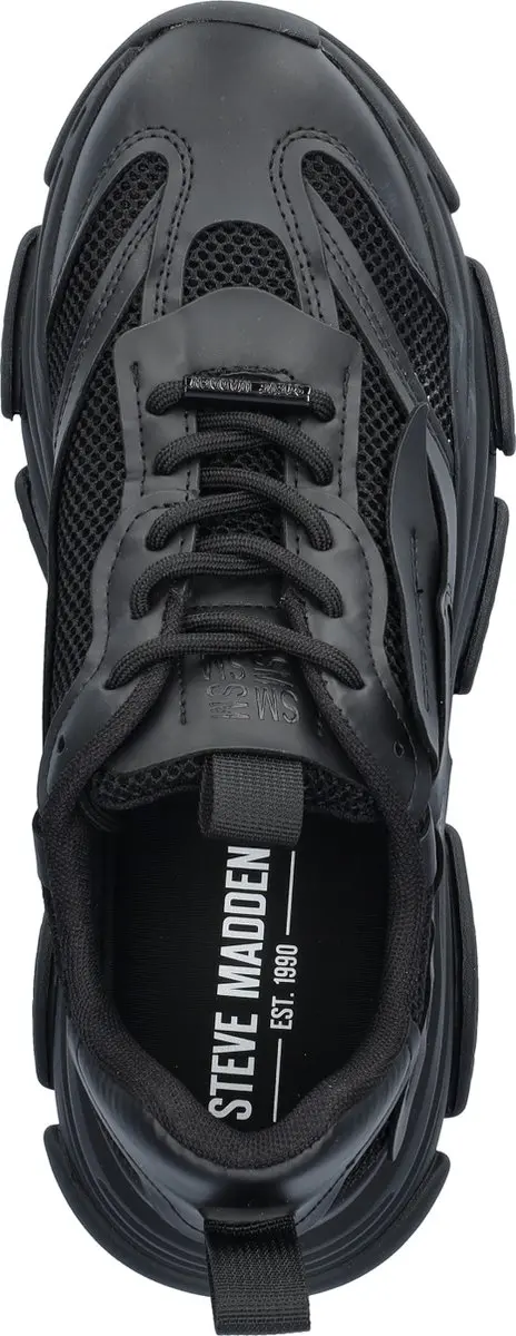 Steve Madden Possess Heren Sneakers - Zwart - Maat 41 - afbeelding 6 van 6