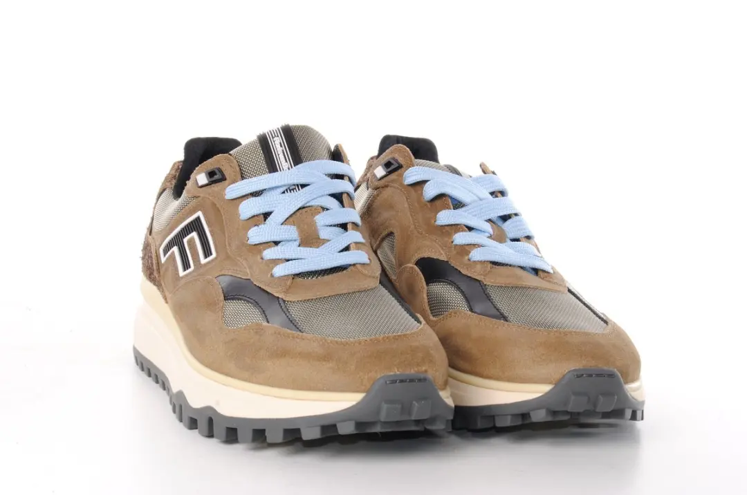 Floris van Bommel DE GRIPPER 01.06 Lage Sneakers - Taupe 44.5