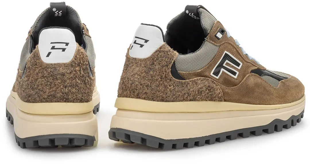 Floris van Bommel DE GRIPPER 01.06 Lage Sneakers - Taupe 44.5