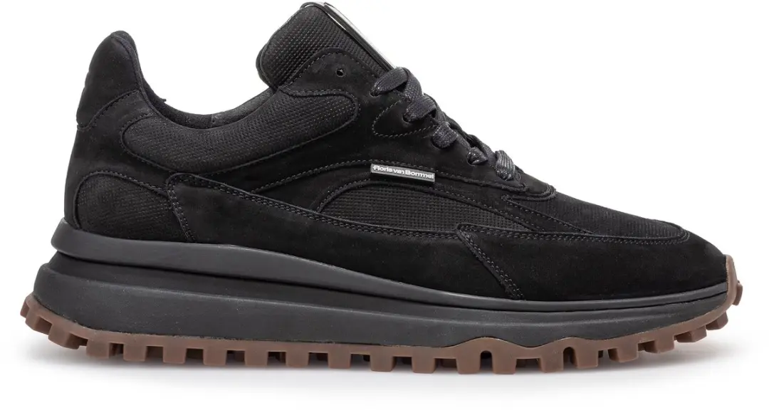 Floris van Bommel DE GRIPPER 04.03 Lage Sneakers - Zwart 44.5