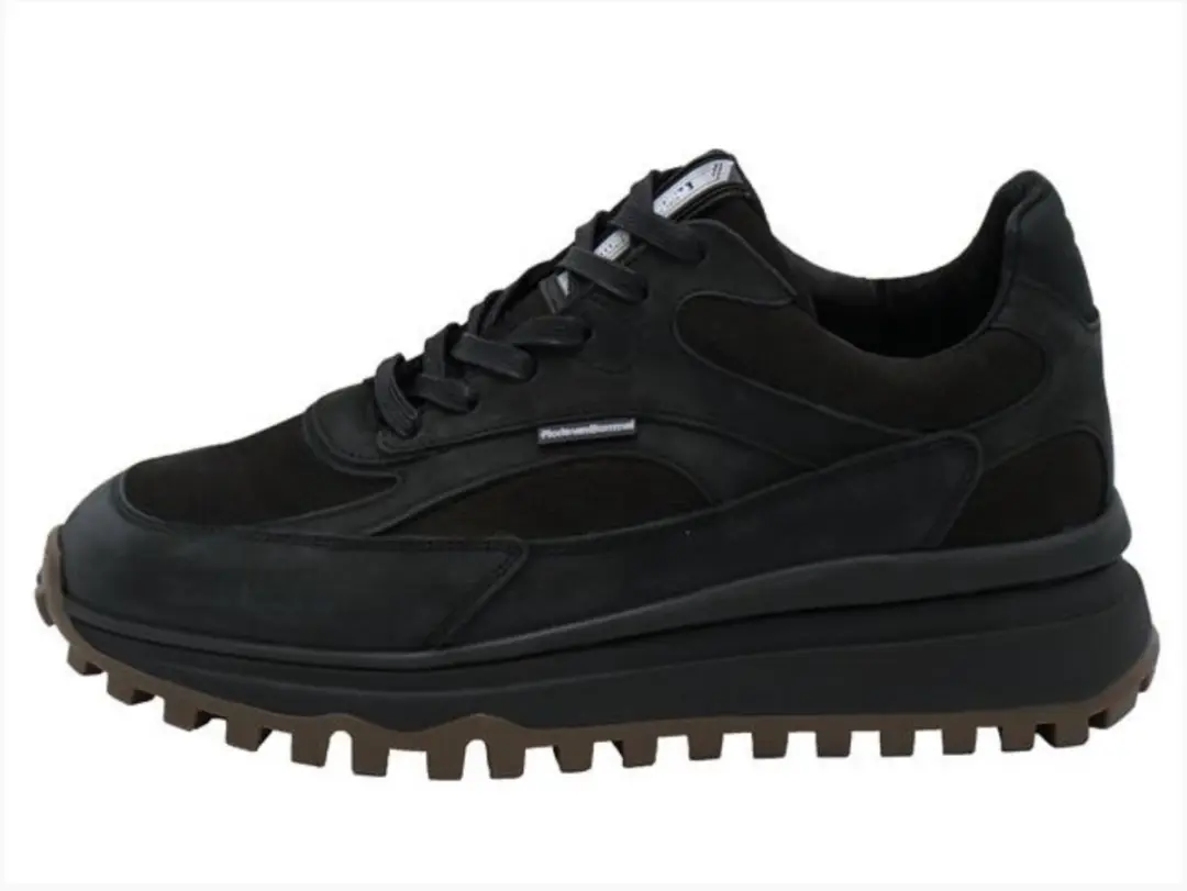 Floris van Bommel DE GRIPPER 04.03 Lage Sneakers - Zwart 44.5