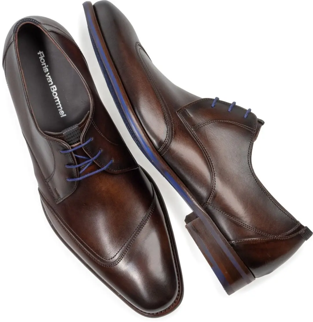 Floris van Bommel DE STIJLER 07.04 Herenschoenen - Bruin - 41.5