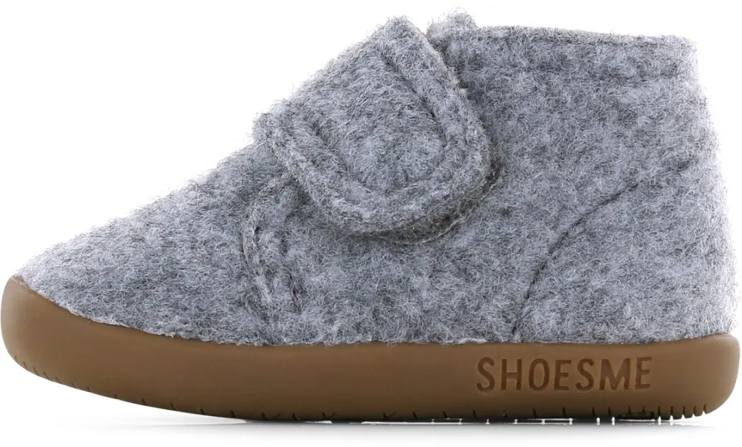 Shoesme Grijs Vilten Slofje - Maat 25