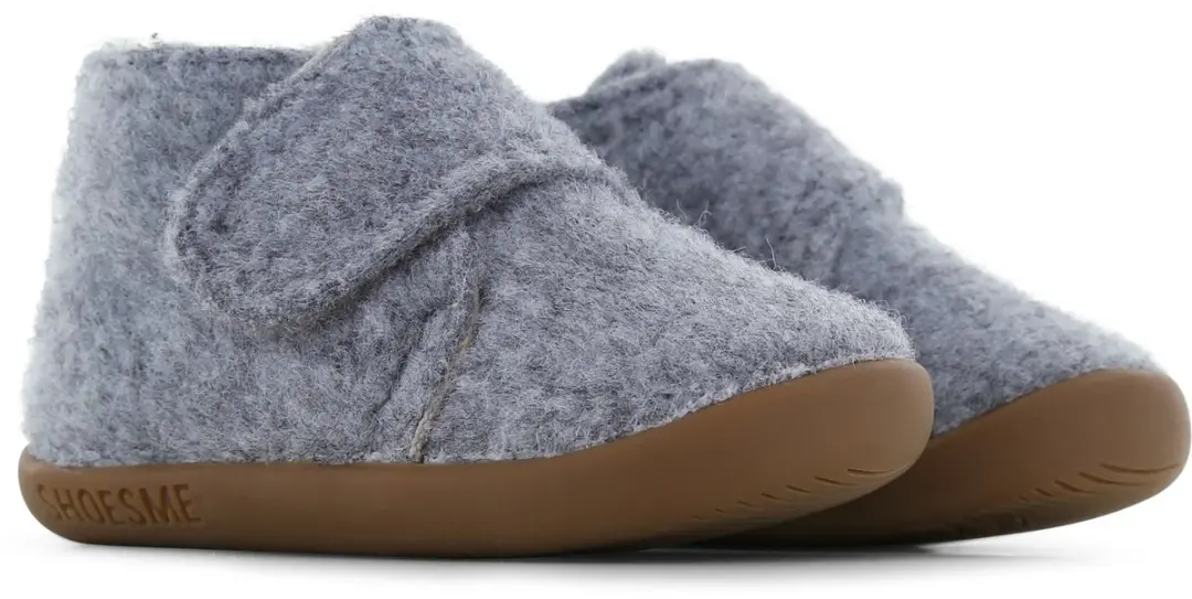 Shoesme Grijs Vilten Slofje