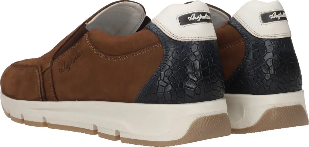 Australian Eagle Instappers Cognac Nubuck - Maat 40