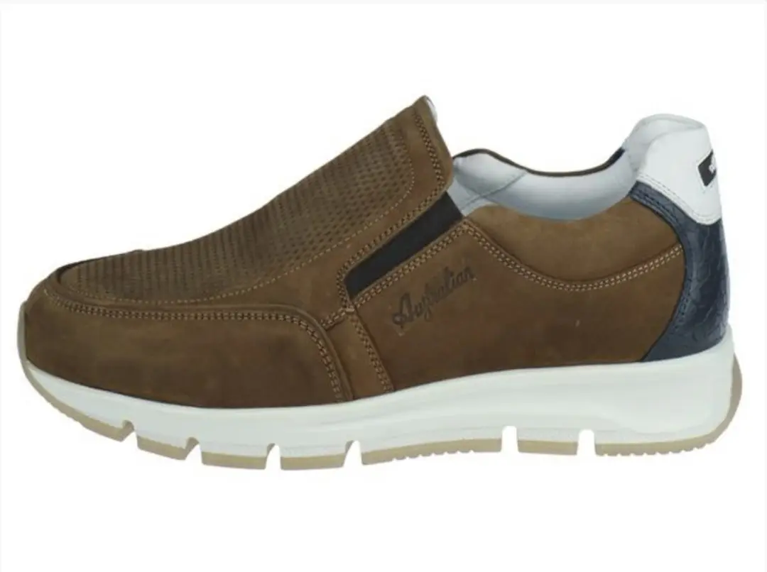 Australian Eagle Instappers Cognac Nubuck - Maat 40