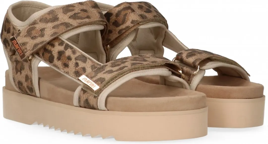 Maruti - Beau Sandalen Bruin - Leopard Brown - 41 - afbeelding 2 van 6
