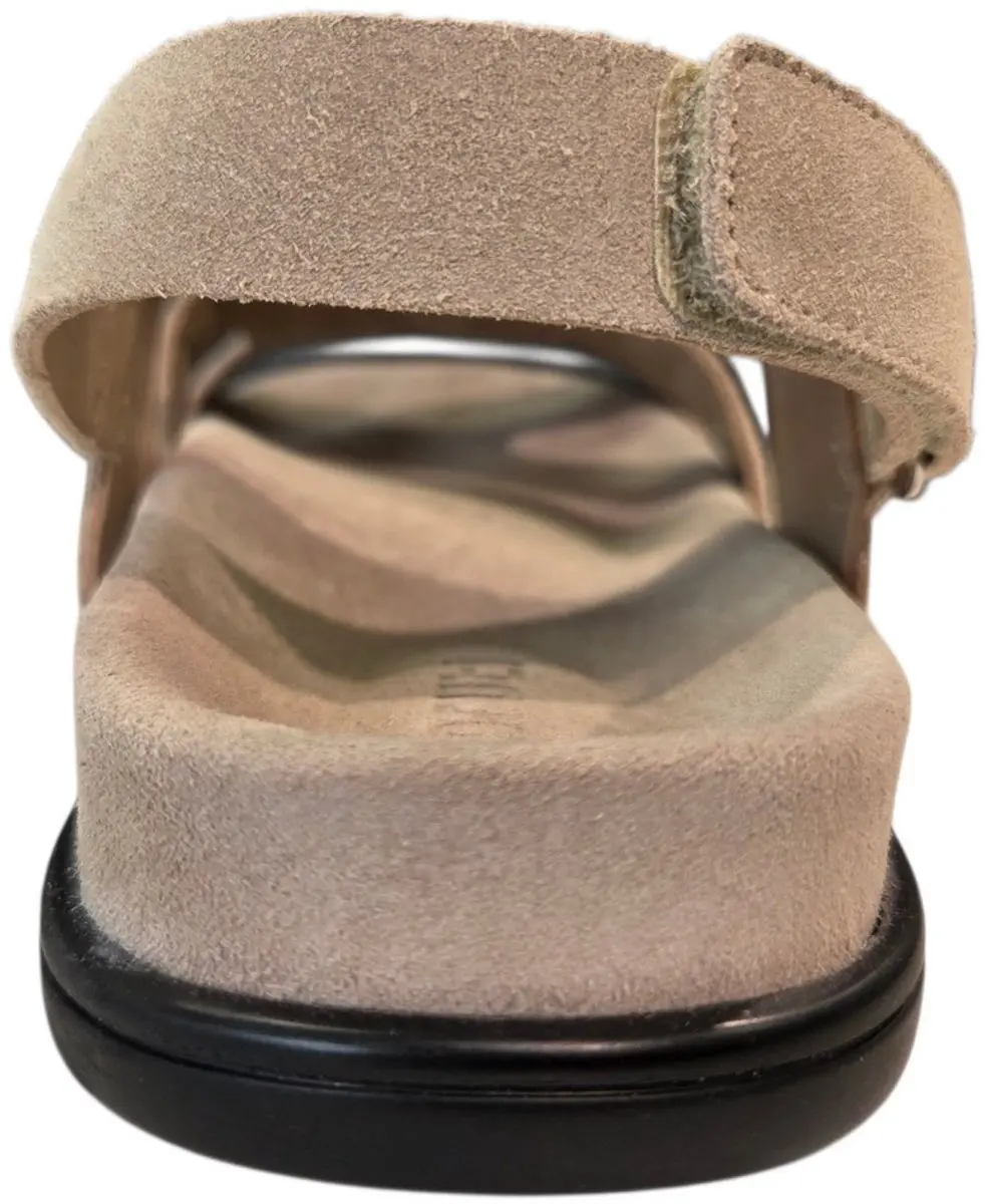 Maruti Elora Suede Sandalen - Beige - Maat 40