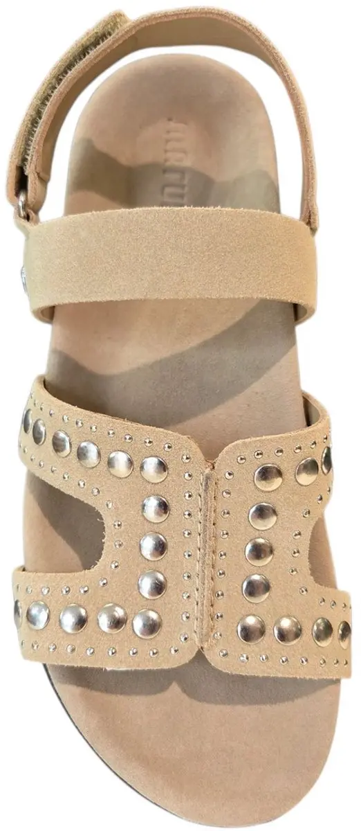 Maruti Elora Suede Sandalen - Beige - Maat 40
