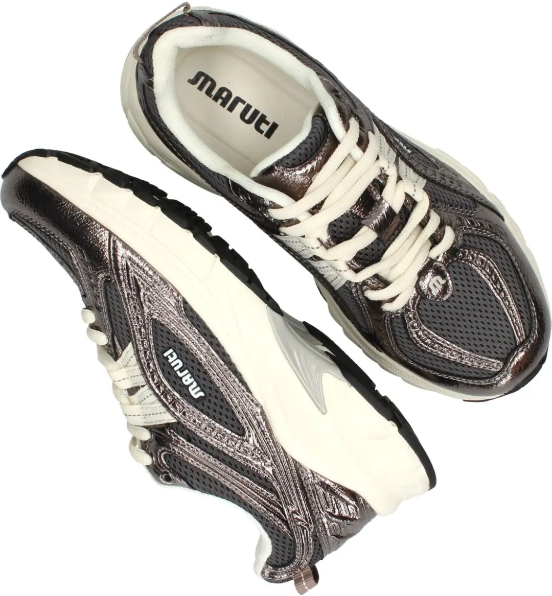 Maruti Nola Dames Sneakers - Metallic - Maat 36