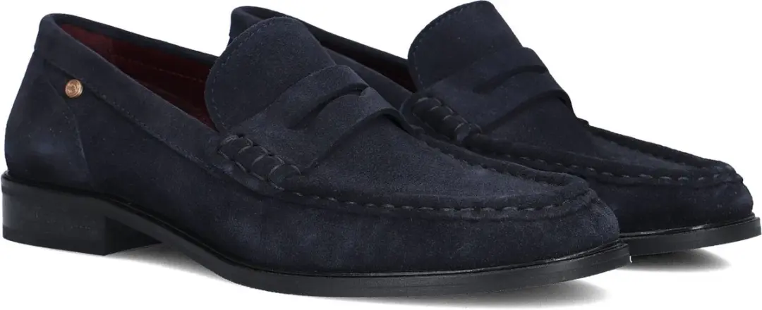 Fred de la Bretoniere Bodil Beau Loafer - Blauw - Maat 38 - afbeelding 5 van 6