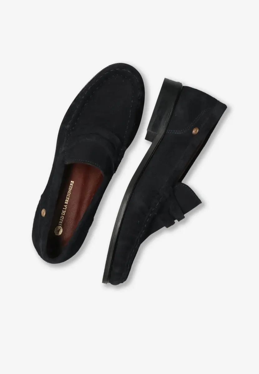 Fred de la Bretoniere Bodil Beau Loafer - Blauw - Maat 38 - afbeelding 3 van 6