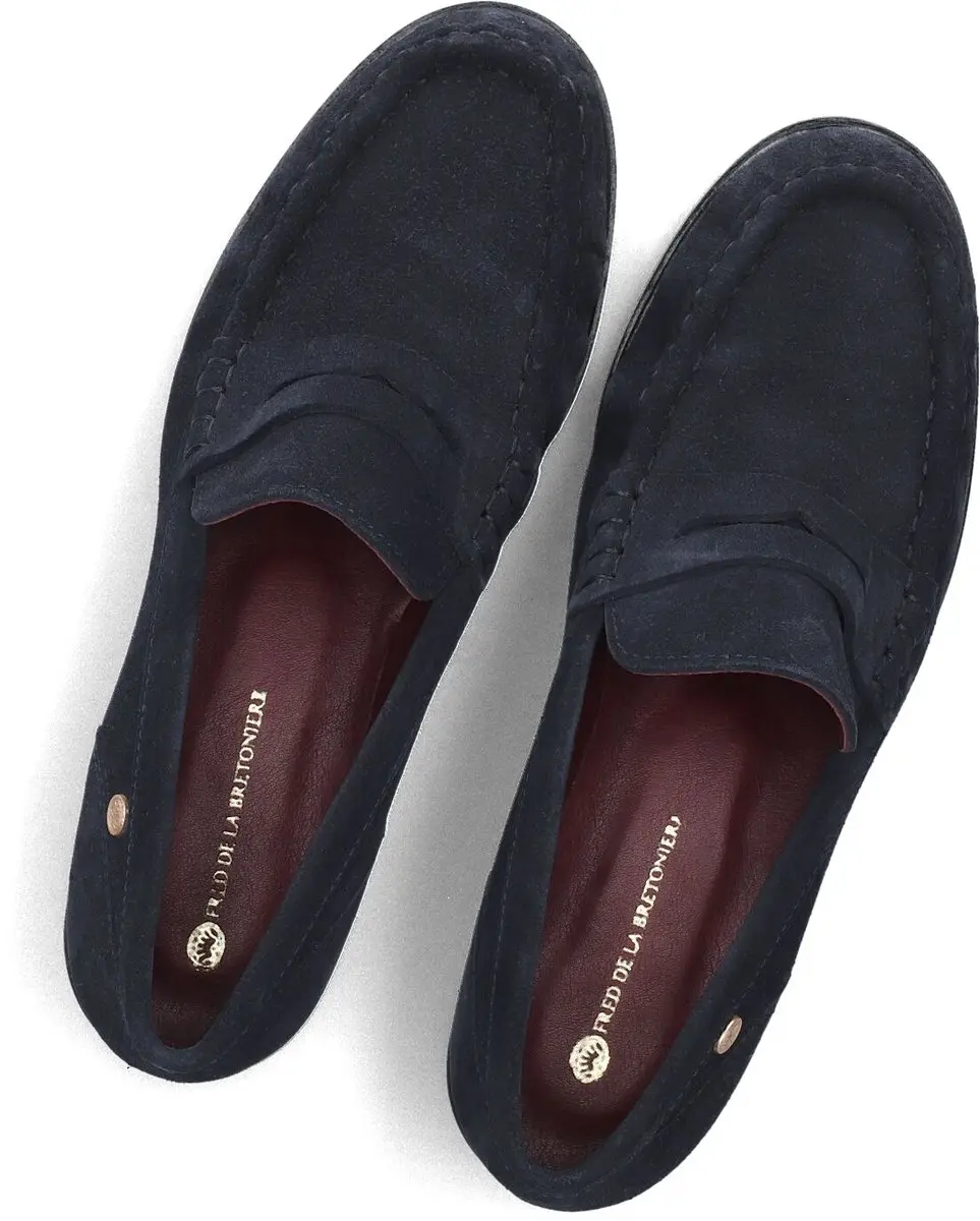 Fred de la Bretoniere Bodil Beau Loafer - Blauw - Maat 38 - afbeelding 4 van 6