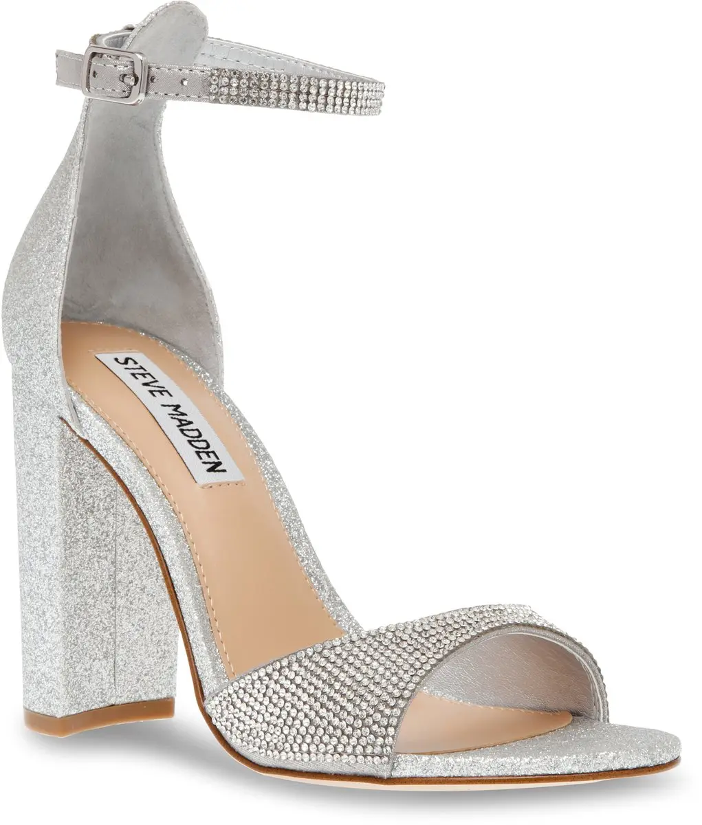 Steve Madden Capsule-R Dames Sandalen - 41 - Wit/Kristal - afbeelding 5 van 6