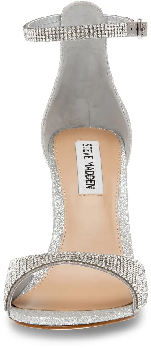 Steve Madden Capsule-R Dames Sandalen - 41 - Wit/Kristal - afbeelding 3 van 6