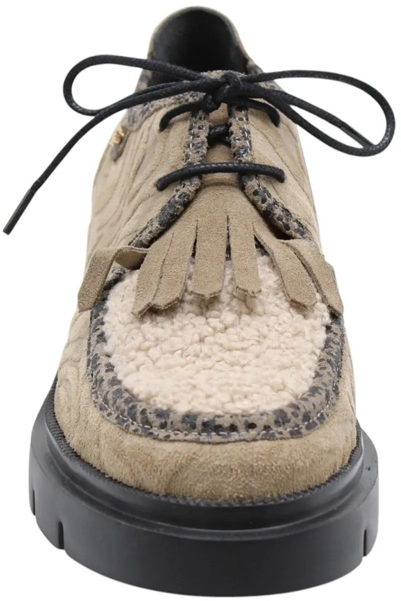 Floris van Bommel Schoenen - Beige - Maat 40