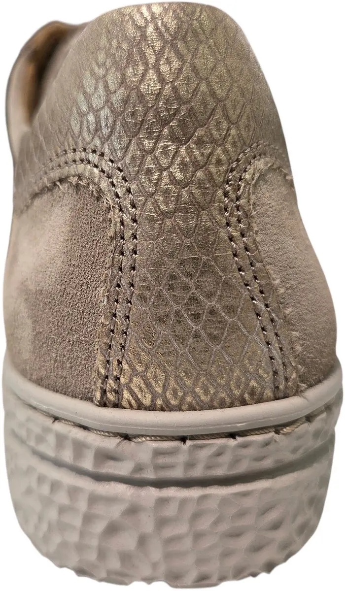 Hartjes Phil Shoe Birke-gold Dames Veterschoenen - Beige - Maat 41