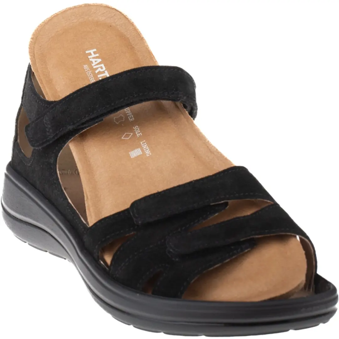 Hartjes Sandalen Dames - Maat 40 - Zwart
