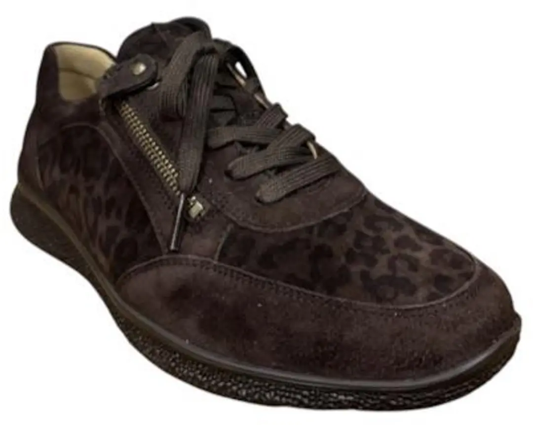 Hartjes Suede Print VTR 9201 5 - Bruin - Maat 42