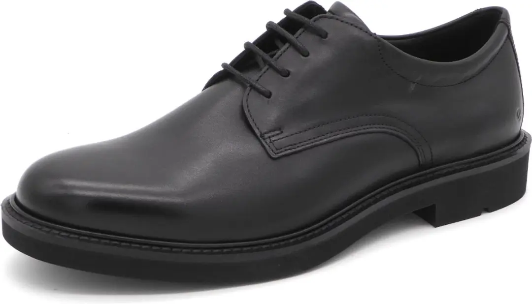 ECCO Metropole London Heren Veterschoen 525604 - Zwart