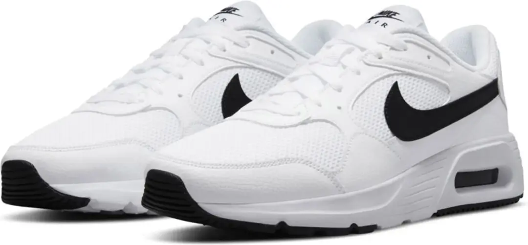 Nike Air Max SC CW4555-102 Heren Sneaker - 45.5 - Wit/Zwart