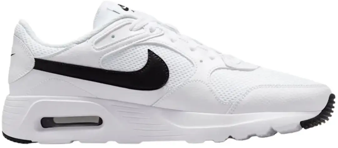 Nike Air Max SC CW4555-102 Heren Sneaker - 45.5 - Wit/Zwart - afbeelding 6 van 6