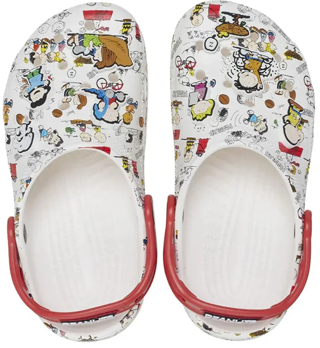 Crocs Peanuts Classic Clog Wit/Multi Maat 32/33 US J1