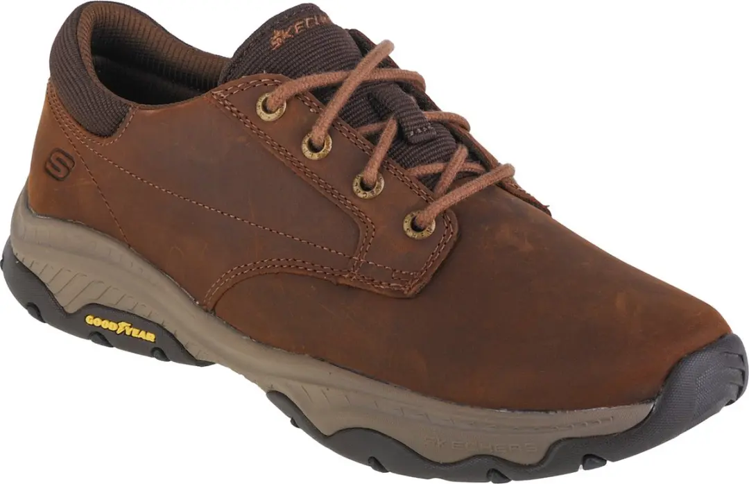 Skechers Craster-Fenzo 204716-CDB, Mannen, Bruin, Sneakers, maat: 42,5