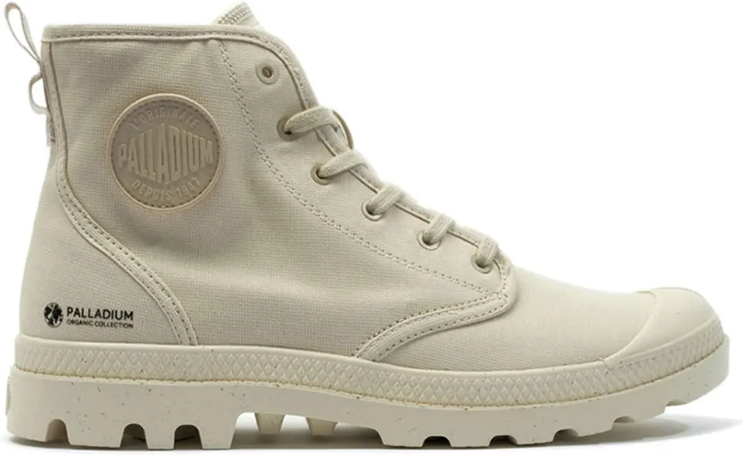 Palladium Pampa Hi-Zip Dames Veterlaars - Beige - Maat 39
