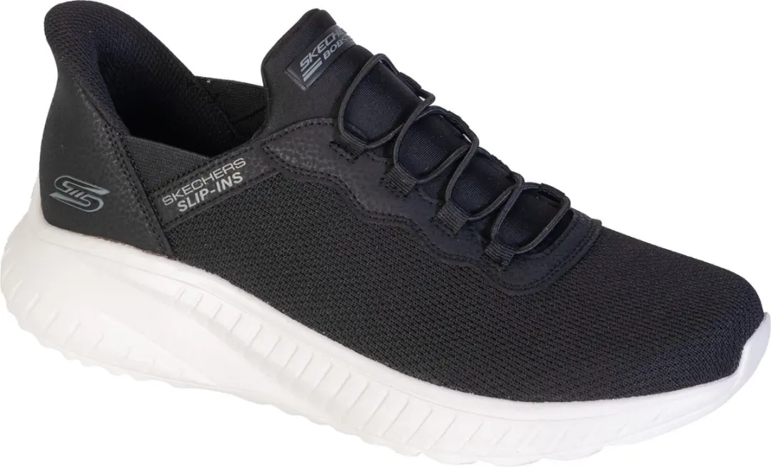 Skechers Slip-ins: BOBS Sport Squad Chaos 118300-BLK, Mannen, Zwart, Sneakers, m