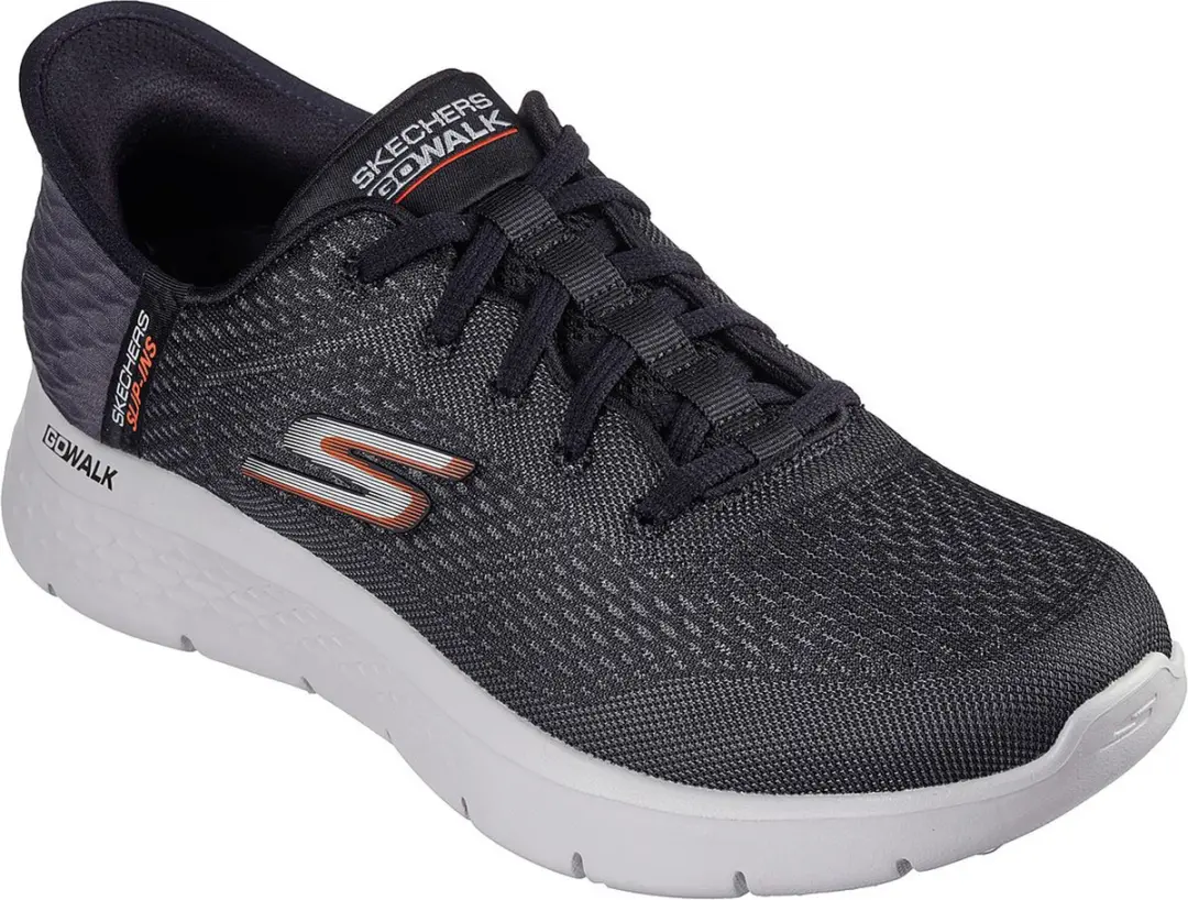 Skechers GO WALK FLEX New World Sneakers - Zwart - afbeelding 2 van 6