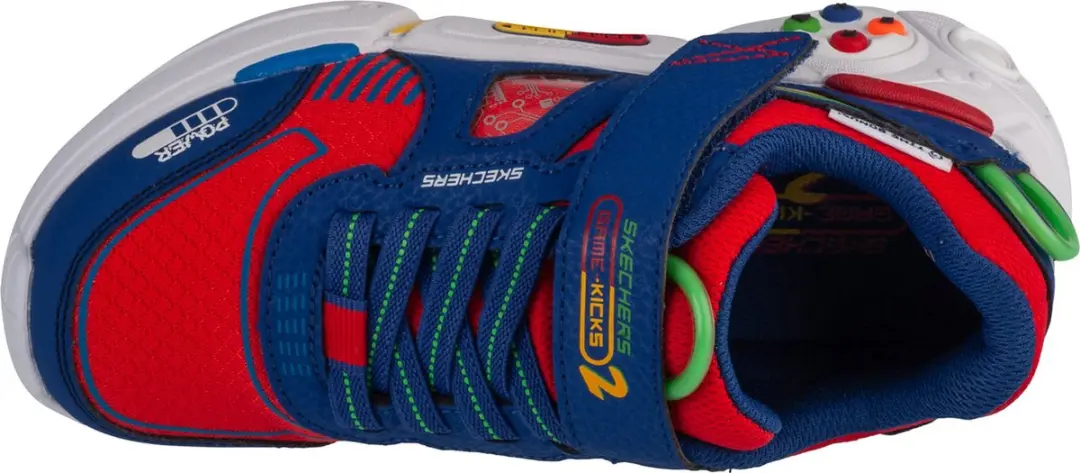 Skechers Gametronix 2.0 Sneakers 402270L-BLMT - Blauw/Wit