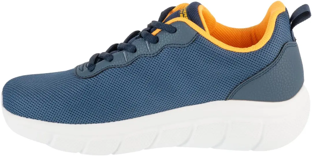Skechers Bobs B-Flex Icy Edge Sneakers - Marineblauw - afbeelding 2 van 5