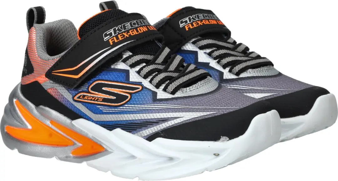 Skechers FLEX-GLOW ULTRA Jongens Sneakers 081216 - Zwart - afbeelding 4 van 6