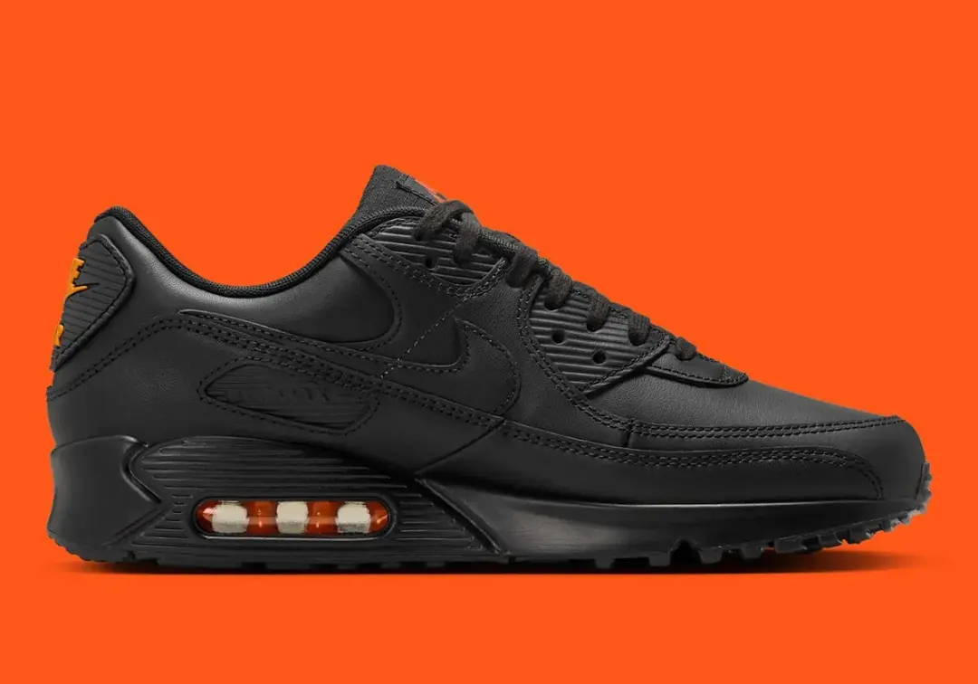 "Sneakers Nike Nike Air Max 90 ""Black Safety Orange"""
