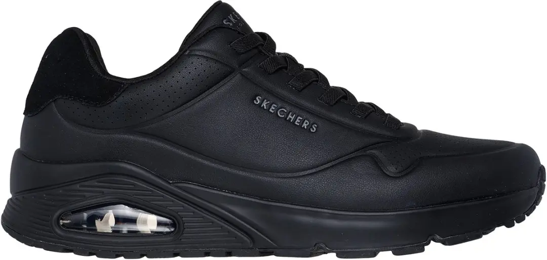 Skechers Street UNO Tailored Air Herensneakers - Zwart - afbeelding 5 van 6