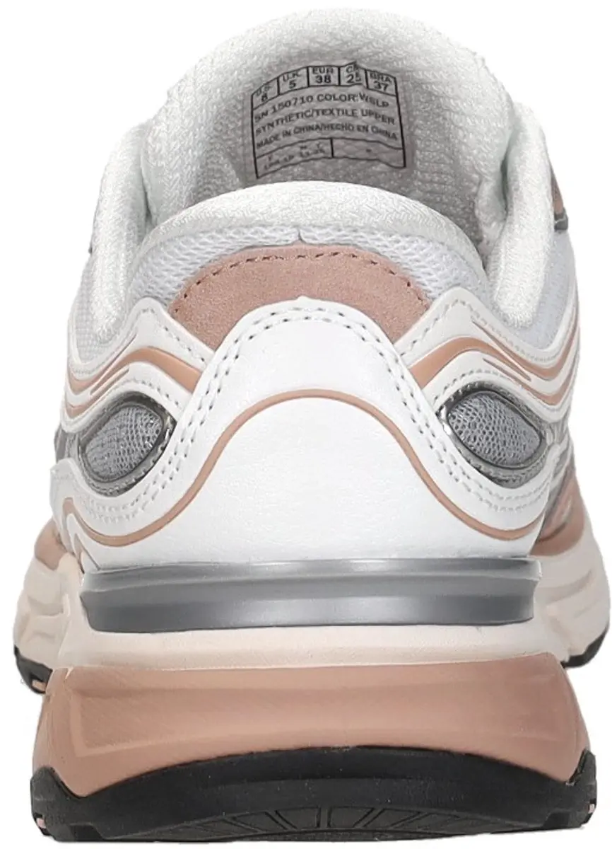 Skechers Stamina Sport Dames Instappers - Zilver/Wit/Roz - afbeelding 5 van 6