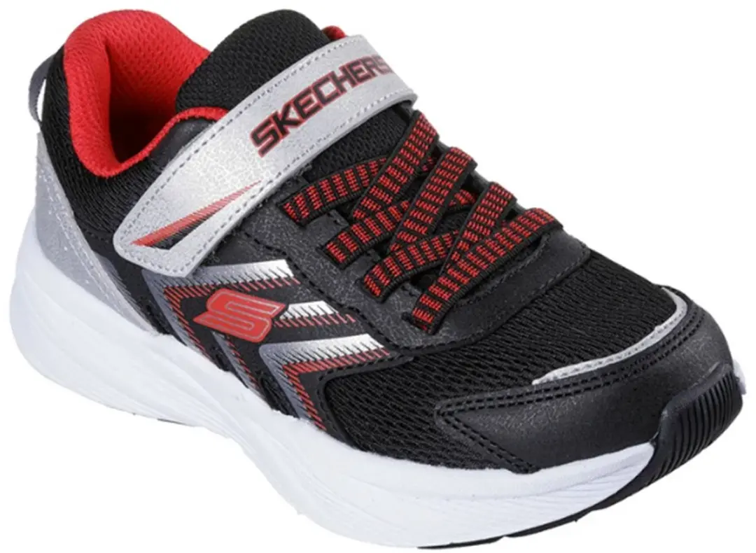 Skechers Microspec Tread Sneakers - Kinderen - Maat 36 - Bont