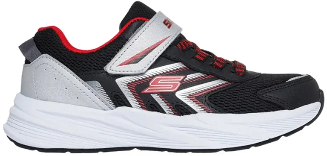 Skechers Microspec Tread Sneakers - Kinderen - Maat 36 - Bont