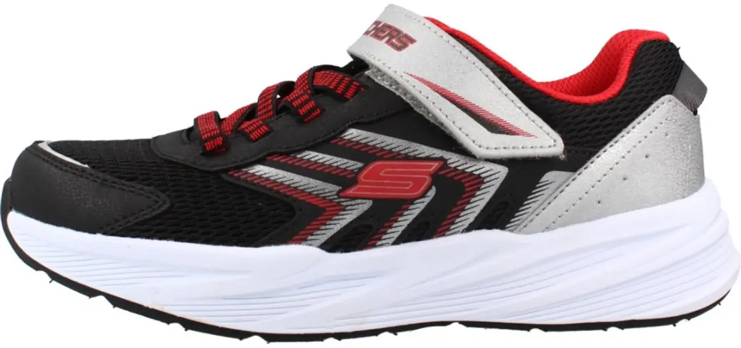 Skechers Microspec Tread Sneakers - Kinderen - Maat 36 - Bont
