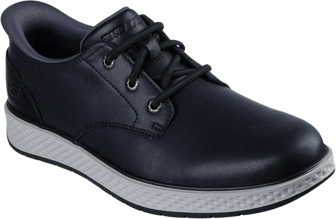 Skechers Heren Burkett Lonzo Slip Ins Schoenen Classic Fit Zwart